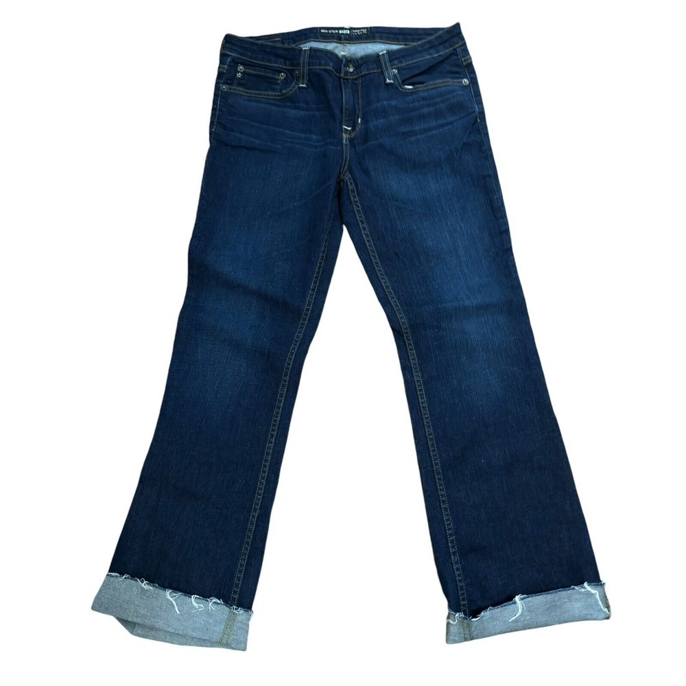 Big Star Jeans Womens 30 Short Blue Denim Remy Boot Low Rise Fit Western Cowgirl